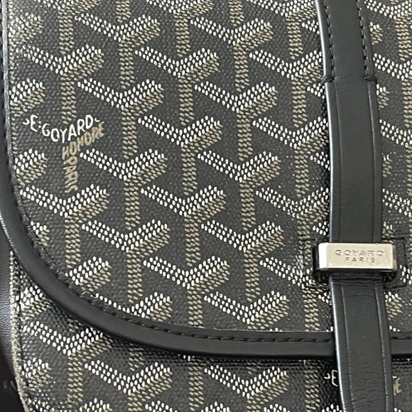 Goyard Belvedere PM Black Crossbody Bag Designer Luxury Purse Adjustable Strap - Picture 14 of 16